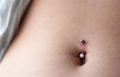 fake piercing belly|belly button piercing healing time.